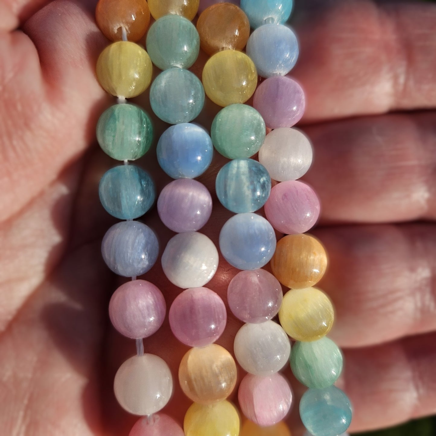 8mm Round Beads In Various Crystal Materials DIY Jewelry Making 44 per order