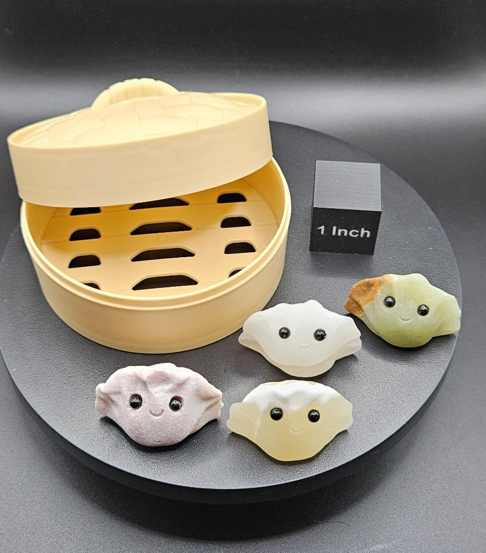 🥟 Crystal Dumpling Steamer Set (3)