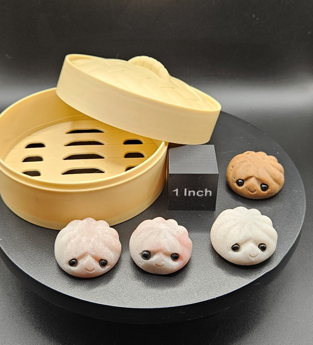 🥟 Crystal Dumpling Steamer Set (4)