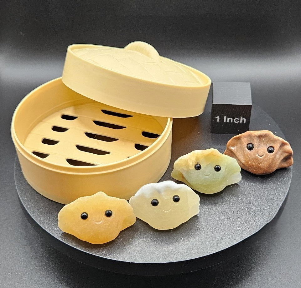 🥟 Crystal Dumpling Steamer Set (5)