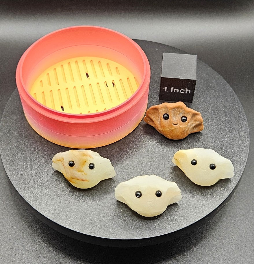 🥟 Crystal Dumpling Steamer Set (6)