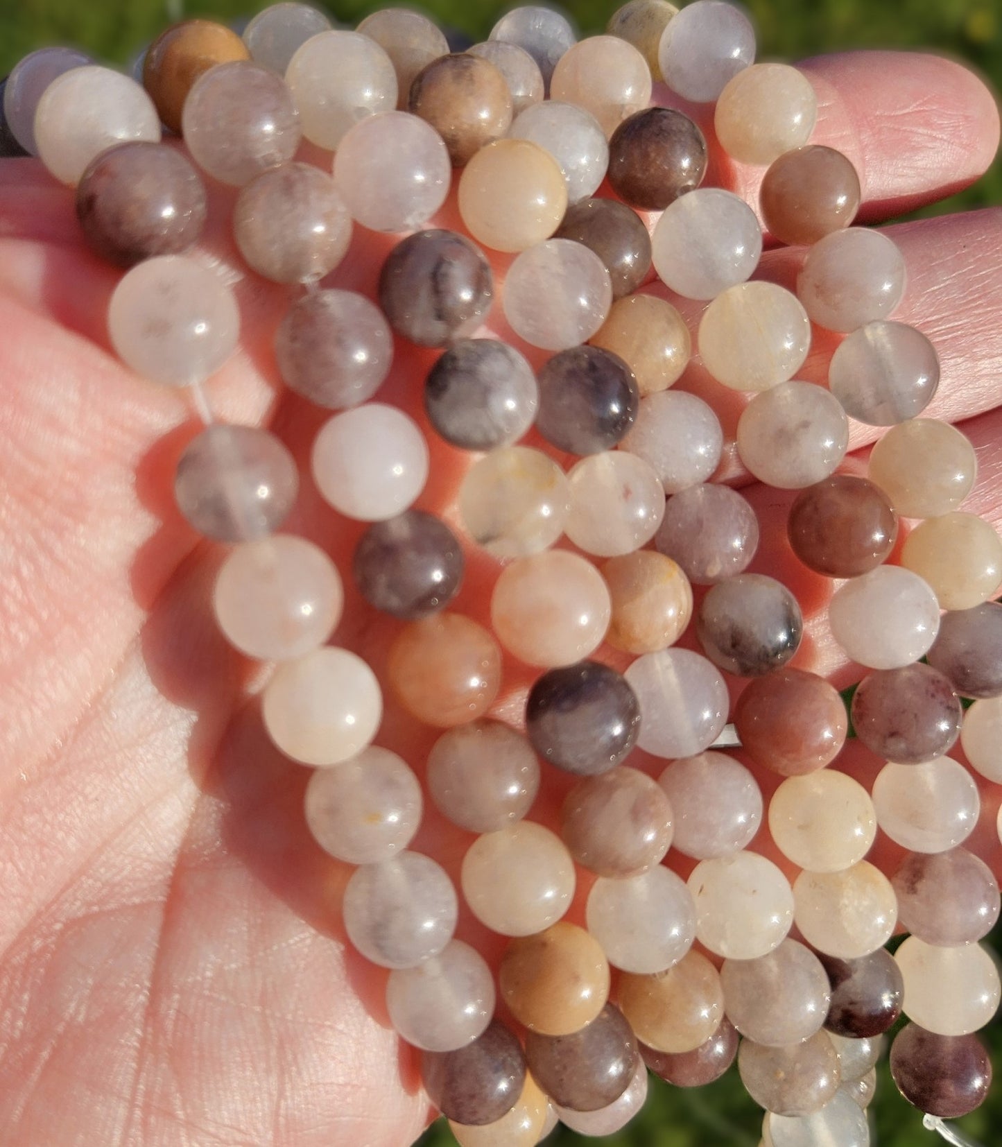 8mm Round Beads In Various Crystal Materials DIY Jewelry Making  44 per order