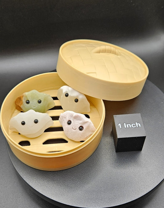 🥟 Crystal Dumpling Steamer Set (3)