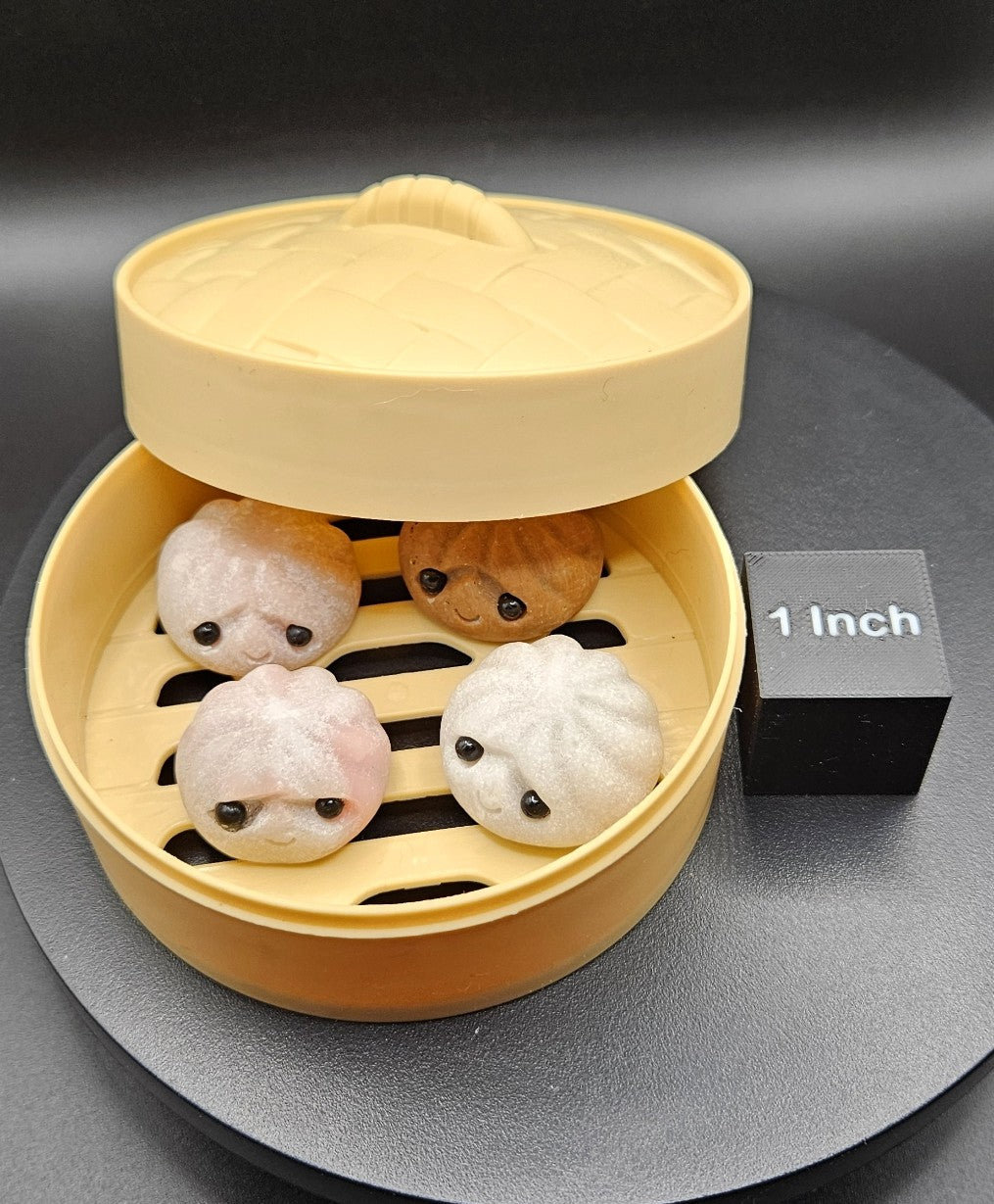 🥟 Crystal Dumpling Steamer Set (4)