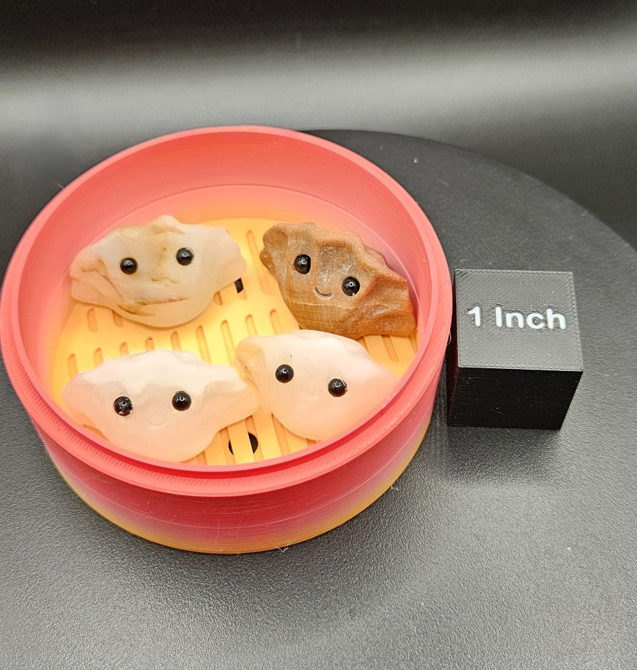 🥟 Crystal Dumpling Steamer Set (6)